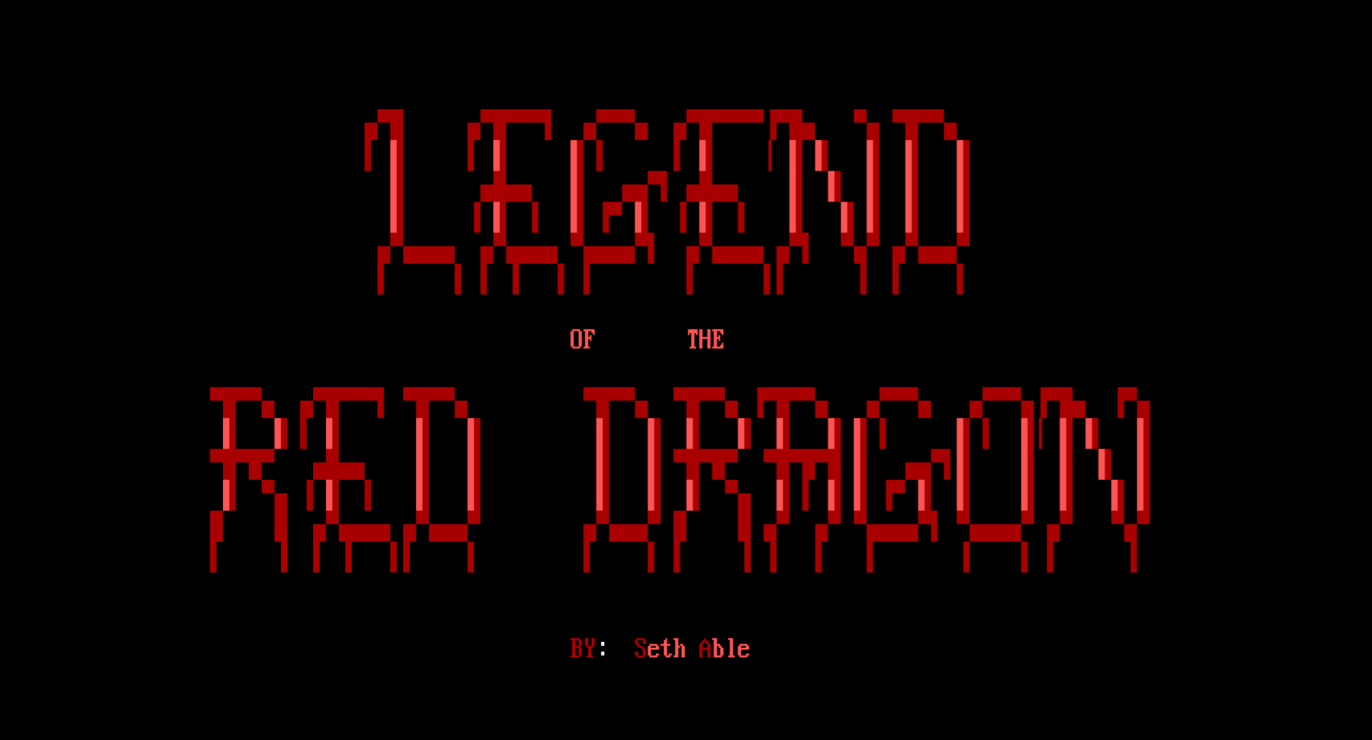 Legend of the Red Dragon